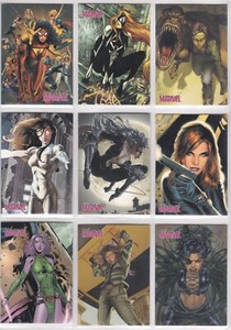 WOMEN OF MARVEL Trading Card Singles | 2008 Rittenhouse Base - PICK FROM LIST