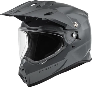 FLY 73-7020XL Trekker Solid Gray Helmet, XLarge, Dual Sport Helmet - Bild 1 von 5
