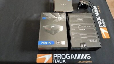 Acepc GK2 Mini PC Intel Inside Windows 10 Micro Computer 8GB Celeron J3455 - Immagine 1 di 4