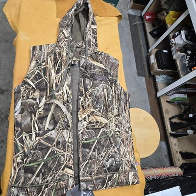 Chaleco con Capucha Aspire Intensify Camuflado con Bandas para Hombres Mediano M Nuevo con Etiquetas $239 al por menor Foto 1 de 4