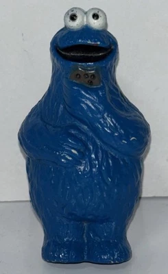 "Figura collar colgante de 3"" Cookie Monster de colección Muppets INC raro" Foto 1 de 4