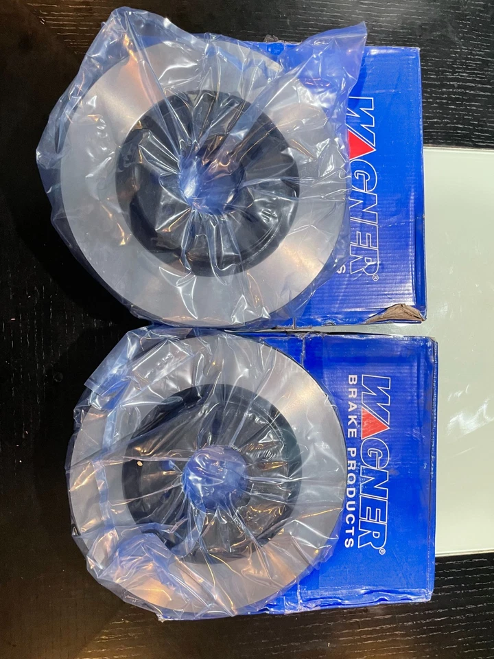Wagner Front Brake Rotors Discs For VW Beetle Golf City Jetta City 1J0615301P - Image 1 of 1