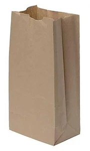 Bolsas de papel natural grandes SSWBasics - Estuche de 1000 - Imagen 1 de 1