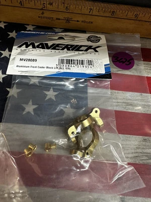 HPI / Maverick MV28089 ALUMINUM FRONT CASTER BLOCKS for: All Ion - Image 1 of 4