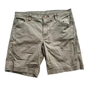 LL BEAN Tan BeanFlex Standard Fit Canvas Shorts Herren 36 Outdoor Wandern - Bild 1 von 6