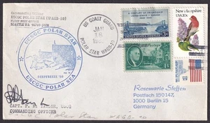 US ANTARCTIC USCGC Polar Star WAGB-10 SIGNED Deep Freeze 1988 cover - Picture 1 of 1
