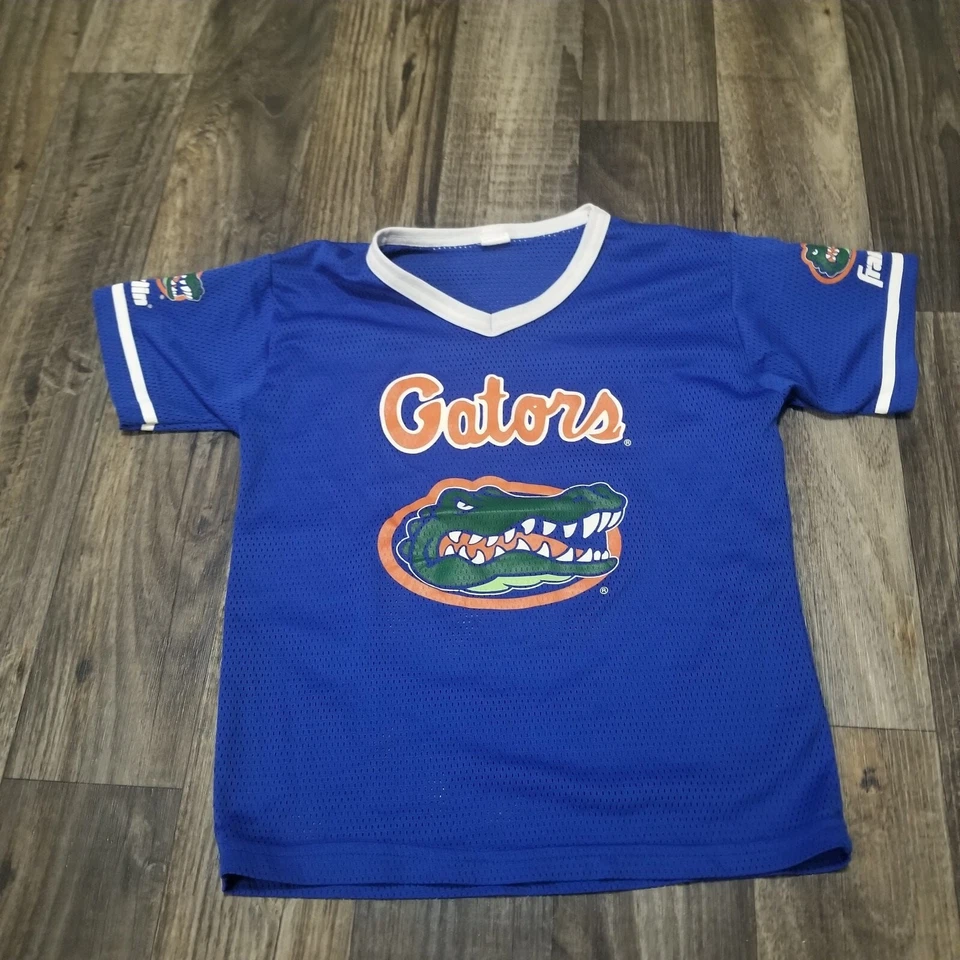 Camiseta deportiva mediana juvenil Franklin Florida Gators azul equipos de fútbol baloncesto Foto 1 de 4