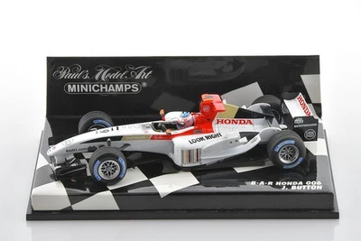 F1 BAR Honda 006 #9 J. Button 2004 1/43 MINICHAMPS 400040009 - Image 1 of 4