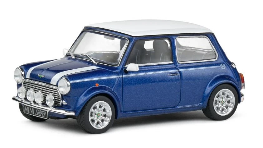 SOLIDO 4316602 MINI - COOPER S 1994 - BLUE WHITE - 1/43