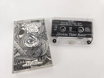ZENDIK TRIBE BAND Truth CASSETTE Audio Music Tape VTG 1994 farm wulf boho hippie - Image 1 of 3
