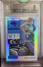 2018-19 Panini Contenders Championship Ticket Platinum #1/1 NIKOLA VUCEVIC BGS 9