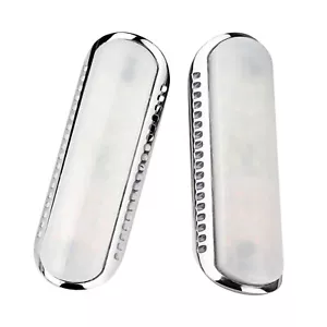 Luces Eagle LED cromo barra de choque de carretera luz blanca DRL señal de giro para Harley - Imagen 1 de 6