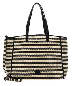 FREDsBRUDER Sommerliebe Shopper Shopper Tasche Black Stripes schwarz beige Neu - Bild 1 von 5