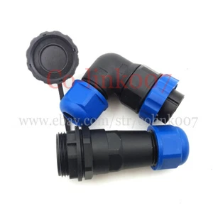 SD20 6Pin Waterproof Connector,Industrial Bulkhead High Voltage Aviation Plugs  - Picture 1 of 5