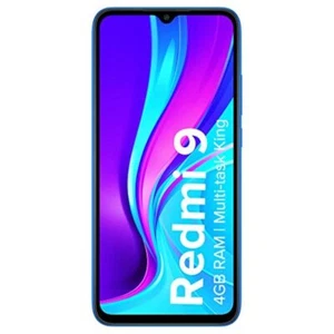 Redmi 9 (Sky Blue, 4GB RAM, 64GB Storage) | 2.3GHz Mediatek Helio G35 Oc - Picture 1 of 4