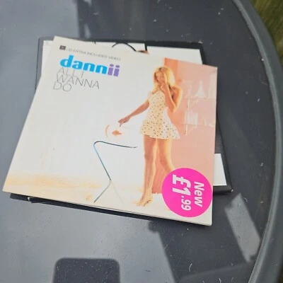 DANNII Minogue - All I Wanna Do - 1997 UK 5-track CD single cardsleeve WEA119CD - Image 1 of 2