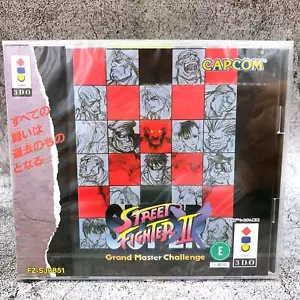 Panasonic 3DO Super Street Fighter II 2 X Fighting Game Japan Capcom Sealed New - Picture 1 of 9