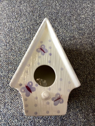 Nantucket Painted Bird House Cover