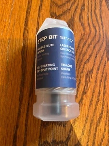 Sharptool Step Bit 1/4 - 1 3/8 by Bashi Technology- New - Picture 1 of 3