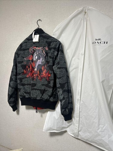 COACH Giacca blouson allenatore NARUTO mai usata etichette Itachi MA 1 mai usata 2504SM