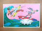 1976 Pepsi/Looney Tunes Placemat ~ Bugs Bunny & Elmer Fudd ~ 10" x 16"