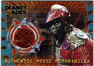 Planet of the Apes Topps 2001 Costume Relic Prop Card Gorilla Warrior Uniform - Picture 1 of 1