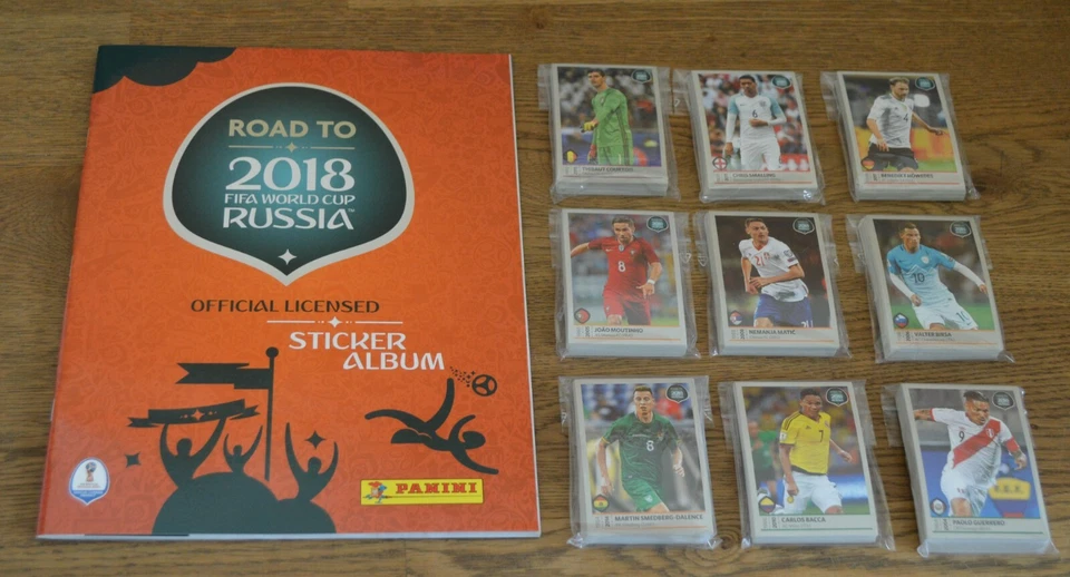Panini Road to Fifa World Cup WM 2018 Russia Sticker Nr. 241 - 480 aussuchen