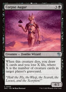 Corpse Augur - Aetherdrift Commander (DRC) - (Near Mint NM) - Picture 1 of 1