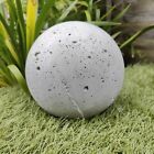 Concrete Orb Ball Sphere for Garden. Hypertufa Garden Decoration. Large.  20cm