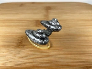 LFL Micro Machines Star Wars Schiff Silber Modell - Clear Stand 1990's #2 - Bild 1 von 4