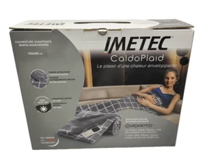 Imetec Adapto Velvet Square Heizdecke 150x95 cm Wärmedecke waschbar | Gebraucht - Bild 1 von 3