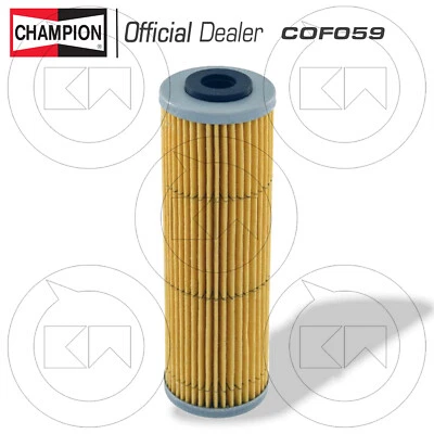 FILTRO OLIO CHAMPION COF059 DUCATI SUPERBIKE 1199 PANIGALE S TRIC 2012 14BPW Foto 1 de 2