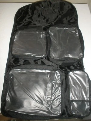 Samsonite Hang Up Toiletry Cosmetic Bathroom Travel Bag 15" x 27" Black (P7) - Image 1 of 4