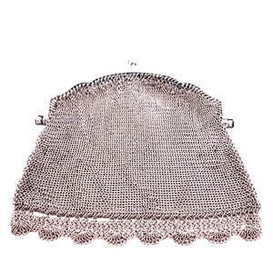 Antique Art Deco 800 Silver Mesh Change Purse - Picture 1 of 6