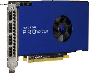 AMD Radeon WX 5100 8GB Pro GDDR5 RADEON PRO WX 5100 Video Graphics Card GPU - Picture 1 of 2