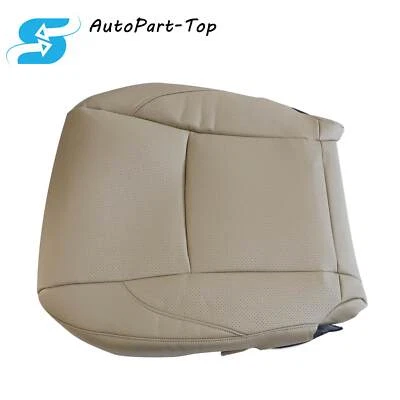Fit For Lexus ES350 2007-2012 Leather Driver Bottom Perforated Seat Cover Tan - Image 1 of 4
