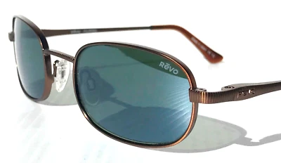NUEVO Revo COBRA Antiguo Bronce POLARIZADO Gris Vidrio Lente Gafas de Sol 1181 02 SG50 Foto 1 de 4