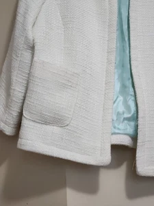 Ladies Kenar Size Medium Jacket White - Picture 1 of 6