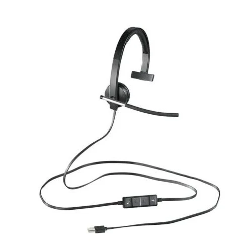 Logitech 981-000513 H650E MONO CORDED HEADSET USB LYNC CISCO - Image 1 of 1