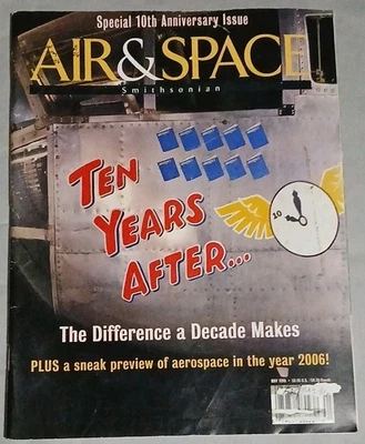 Air & Space Smithsonian Special 10th Anniversary Issue May 1996 - Image 1 of 2