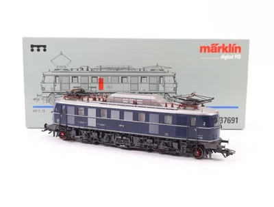 Märklin H0 37691 Elektrolok E-Lok blau BR E19 12 DB / Digital NEM - Bild 1 von 4
