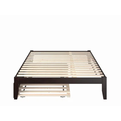 Colorado Queen Bed with Twin XL Trundle in Espresso Espresso N/A - Image 1 of 4