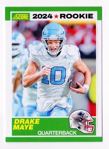 Drake Maye RC - 2024 Rookie - 2024 NFL Panini Score #3 - Bild 1 von 2