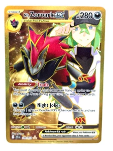 N's Zoroark Ex Gold 189/159 English Pack Fresh Journey Together - Picture 1 of 3