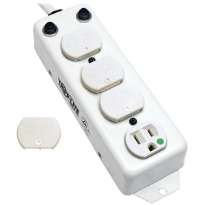 Tripp Lite Power Strip Medical Hospital Grade UL1363A 4 Outlet 15A 7ft Cord - Picture 1 of 4