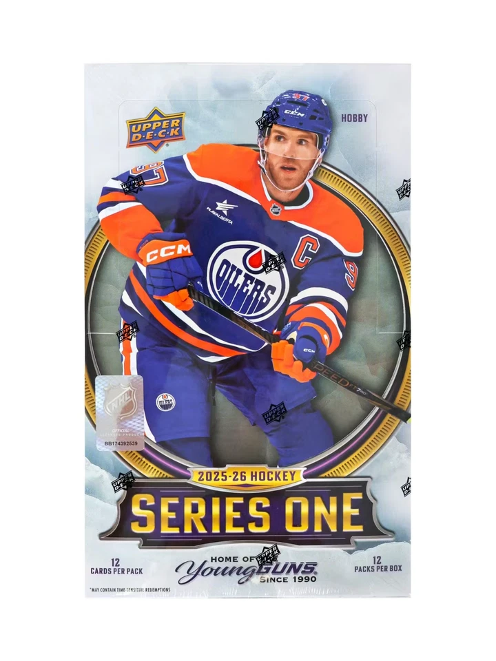 New Listing1 BOX HOCKEY PYT 2025/26 UD SERIES 1 YOUNG GUN HUNT $$$