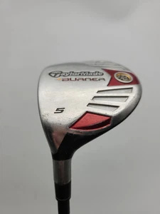 LEFTY 2007 TAYLORMADE BURNER 5 WOOD 18* SENIOR TM REAX 50 GOOD - Picture 1 of 10