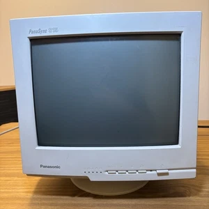 Panasonic PanaSync S15 15" CRT Monitor getestet funktioniert Vintage 1996 Retro Display - Bild 1 von 10