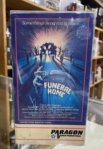 Vintage 1980 Funeral Home VHS Horror 1983 Release Paragon Video Barry Allen - Picture 1 of 6