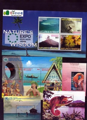 Colección de estampillas de ecología de la isla de Micronesia MNH en 12 páginas de stock ZAYIX 0825L1759 Foto 1 de 4